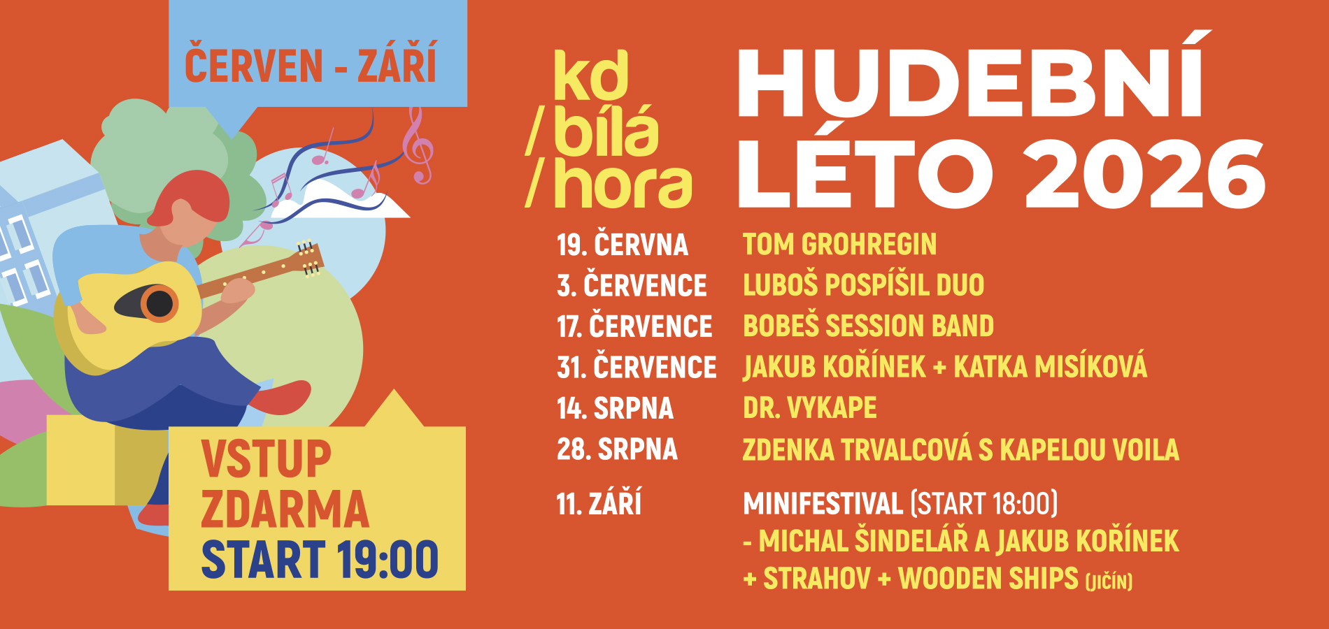 Hudební léto 2026